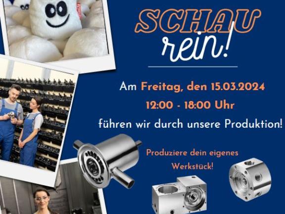Schau Rein! zum Tag der offenen Tür 2024